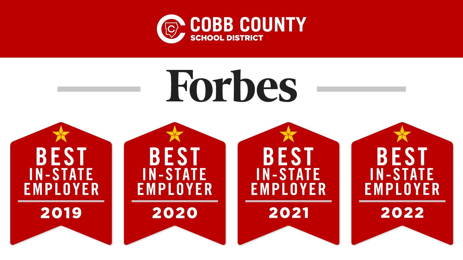 Forbes Four years in a row